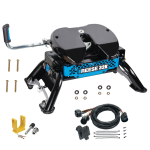 For 2011-2024 Ford F-350 Super Duty M5 Fifth Wheel Hitch + In-Bed Wiring 32K Talon Jaw Complete System For Models w/ Factory Puck System + King Pin Lock (For w/Factory or Reese Elite Puck System Models) By Reese For 2011-2024 Ford F-350 Super Duty M5 Fifth Wheel Hitch + In-Bed Wiring 32K Talon Jaw Complete System For Models w/ Factory Puck System + King Pin Lock (For w/Factory or Reese Elite Puck System Models) By Reese