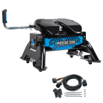 For 2020-2024 Chevrolet Silverado 2500 HD M5 Fifth Wheel Hitch + In-Bed Wiring 32K Talon Jaw Complete System For Models w/ Factory Puck System (For w/Factory or Reese Elite Puck System Models) By Reese For 2020-2024 Chevrolet Silverado 2500 HD M5 Fifth Wheel Hitch + In-Bed Wiring 32K Talon Jaw Complete System For Models w/ Factory Puck System (For w/Factory or Reese Elite Puck System Models) By Reese