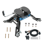 For 2015-2024 RAM 3500 M5 Fifth Wheel Hitch + In-Bed Wiring 32K Talon Jaw Complete System For Models w/ Factory Puck System (For w/Factory or Reese Elite Puck System Models) By Reese For 2015-2024 RAM 3500 M5 Fifth Wheel Hitch + In-Bed Wiring 32K Talon Jaw Complete System For Models w/ Factory Puck System (For w/Factory or Reese Elite Puck System Models) By Reese