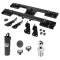 For 2020-2024 GMC Sierra 3500 HD Elite Series Fifth Wheel Hitch Mounting System Rail Kit + Gooseneck Pop-In Ball For Models w/o Factory Puck System (For 6-1/2' and 8 foot Bed, w/o Factory Puck System Models) By Reese For 2020-2024 GMC Sierra 3500 HD Elite Series Fifth Wheel Hitch Mounting System Rail Kit + Gooseneck Pop-In Ball For Models w/o Factory Puck System (For 6-1/2' and 8 foot Bed, w/o Factory Puck System Models) By Reese
