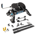 For 2015-2023 Ford F-150 Custom Reese Max Duty Underbed Rail Kit Power Puck System + 14K Fifth Wheel + King Pin Lock (For All Styles, w/o Factory Puck System Models) By Reese For 2015-2023 Ford F-150 Custom Reese Max Duty Underbed Rail Kit Power Puck System + 14K Fifth Wheel + King Pin Lock (For All Styles, w/o Factory Puck System Models) By Reese
