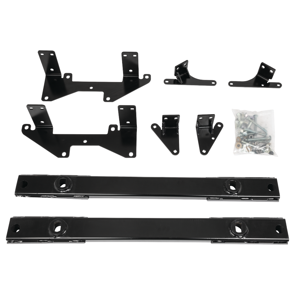 For 2020-2024 Chevrolet Silverado 1500 Custom Reese Max Duty Underbed Rail Kit Power Puck System (For All Styles, w/o Factory Puck System Models) By Reese For 2020-2024 Chevrolet Silverado 1500 Custom Reese Max Duty Underbed Rail Kit Power Puck System (For All Styles, w/o Factory Puck System Models) By Reese