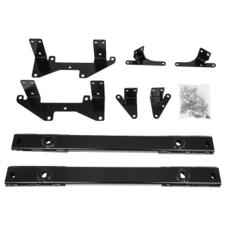 For 2020-2024 Chevrolet Silverado 1500 Custom Reese Max Duty Underbed Rail Kit Power Puck System (For All Styles, w/o Factory Puck System Models) By Reese For 2020-2024 Chevrolet Silverado 1500 Custom Reese Max Duty Underbed Rail Kit Power Puck System (For All Styles, w/o Factory Puck System Models) By Reese