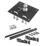 For 1988-2000 Chevrolet C/K Series Fold Down Plate Underbed Gooseneck Hitch System (Excludes: Crew Cab, w/o Factory Puck System Models) By Draw-Tite For 1988-2000 Chevrolet C/K Series Fold Down Plate Underbed Gooseneck Hitch System (Excludes: Crew Cab, w/o Factory Puck System Models) By Draw-Tite