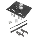 For 2001-2006 Chevrolet Silverado 1500 HD Fold Down Plate Underbed Gooseneck Hitch System (For All Styles, w/o Factory Puck System Models) By Draw-Tite For 2001-2006 Chevrolet Silverado 1500 HD Fold Down Plate Underbed Gooseneck Hitch System (For All Styles, w/o Factory Puck System Models) By Draw-Tite
