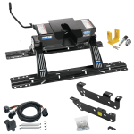 For 2011-2016 Ford F-250 Super Duty Custom Industry Standard Above Bed Rail Kit + 16K Fifth Wheel + In-Bed Wiring + King Pin Lock (For 5'8 or Shorter Bed (Sidewinder Required), Except Cab & Chassis, w/o Factory Puck System Models) By Reese For 2011-2016 Ford F-250 Super Duty Custom Industry Standard Above Bed Rail Kit + 16K Fifth Wheel + In-Bed Wiring + King Pin Lock (For 5'8 or Shorter Bed (Sidewinder Required), Except Cab & Chassis, w/o Factory Puck System Models) By Reese