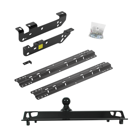 For 2011-2016 Ford F-250 Super Duty Custom Industry Standard Above Bed Rail Kit + 25K Pro Series Gooseneck Hitch (For 5'8 or Shorter Bed (Sidewinder Required), Except Cab & Chassis, w/o Factory Puck System Models) By Reese For 2011-2016 Ford F-250 Super Duty Custom Industry Standard Above Bed Rail Kit + 25K Pro Series Gooseneck Hitch (For 5'8 or Shorter Bed (Sidewinder Required), Except Cab & Chassis, w/o Factory Puck System Models) By Reese