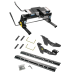 For 2014-2018 GMC Sierra 1500 Custom Industry Standard Above Bed Rail Kit + 16K Fifth Wheel + Square Slider (For 6-1/2' or Shorter Bed, w/o Factory Puck System, Does Not Fit MagneRide Magnetic Ride Suspension Models) By Reese For 2014-2018 GMC Sierra 1500 Custom Industry Standard Above Bed Rail Kit + 16K Fifth Wheel + Square Slider (For 6-1/2' or Shorter Bed, w/o Factory Puck System, Does Not Fit MagneRide Magnetic Ride Suspension Models) By Reese