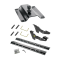 For 1999-2006 GMC Sierra 1500 Custom Industry Standard Above Bed Rail Kit + 25K Pro Series Gooseneck Hitch (For 6-1/2' and 8 foot Bed, w/o Factory Puck System Models) By Reese