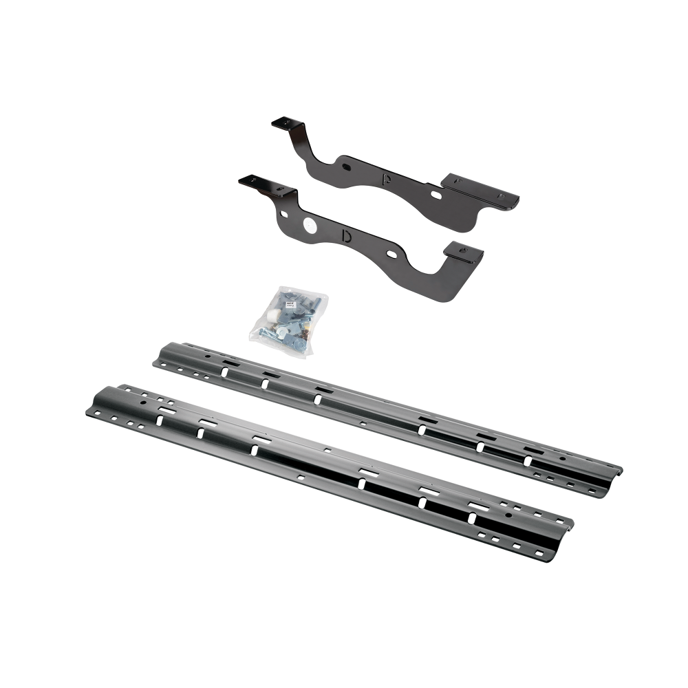 For 2017-2022 Ford F-250 Super Duty Custom Industry Standard Above Bed Rail Kit (For 5'8 or Shorter Bed (Sidewinder Required), Except Dual Rear Wheel or Cab & Chassis, w/o Factory Puck System Models) By Reese For 2017-2022 Ford F-250 Super Duty Custom Industry Standard Above Bed Rail Kit (For 5'8 or Shorter Bed (Sidewinder Required), Except Dual Rear Wheel or Cab & Chassis, w/o Factory Puck System Models) By Reese