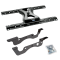 For 2017-2022 Ford F-350 Super Duty Custom Industry Standard Above Bed Rail Kit + 25K Reese Gooseneck Hitch (For 6-1/2' and 8 foot Bed, Except Dual Rear Wheel or Cab & Chassis, w/o Factory Puck System Models) By Reese