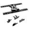 For 2014-2024 RAM 2500 Custom Outboard Above Bed Rail Kit + 25K Reese Gooseneck Hitch (For 5'8 or Shorter Bed (Sidewinder Required), w/o Factory Puck System Models) By Reese For 2014-2024 RAM 2500 Custom Outboard Above Bed Rail Kit + 25K Reese Gooseneck Hitch (For 5'8 or Shorter Bed (Sidewinder Required), w/o Factory Puck System Models) By Reese