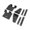 For 2020-2024 Chevrolet Silverado 2500 HD Gooseneck Fifth Wheel Underbed Custom Fit Brackets For Outboard Rails (For 6-1/2' and 8 foot Bed, w/o Factory Puck System Models) By Reese For 2020-2024 Chevrolet Silverado 2500 HD Gooseneck Fifth Wheel Underbed Custom Fit Brackets For Outboard Rails (For 6-1/2' and 8 foot Bed, w/o Factory Puck System Models) By Reese
