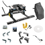 For 2019-2024 RAM 1500 Classic Industry Standard Semi-Custom Above Bed Rail Kit + 16K Fifth Wheel + Square Slider + King Pin Lock + Base Rail Lock + 10" Lube Plate + Fifth Wheel Cover + Lube (For 6-1/2' or Shorter Bed, Except w/Air Suspension or w/EC For 2019-2024 RAM 1500 Classic Industry Standard Semi-Custom Above Bed Rail Kit + 16K Fifth Wheel + Square Slider + King Pin Lock + Base Rail Lock + 10" Lube Plate + Fifth Wheel Cover + Lube (For 6-1/2' or Shorter Bed, Except w/Air Suspension or w/EC