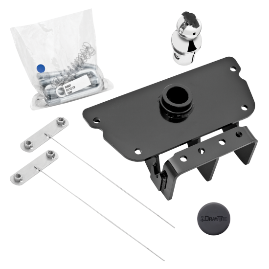 For 2013-2018 RAM 3500 Hide-A-Goose Underbed Gooseneck Hitch System (For (Gooseneck Head Does Not Require Rail Kit), w/o Factory Puck System Models) By Draw-Tite For 2013-2018 RAM 3500 Hide-A-Goose Underbed Gooseneck Hitch System (For (Gooseneck Head Does Not Require Rail Kit), w/o Factory Puck System Models) By Draw-Tite