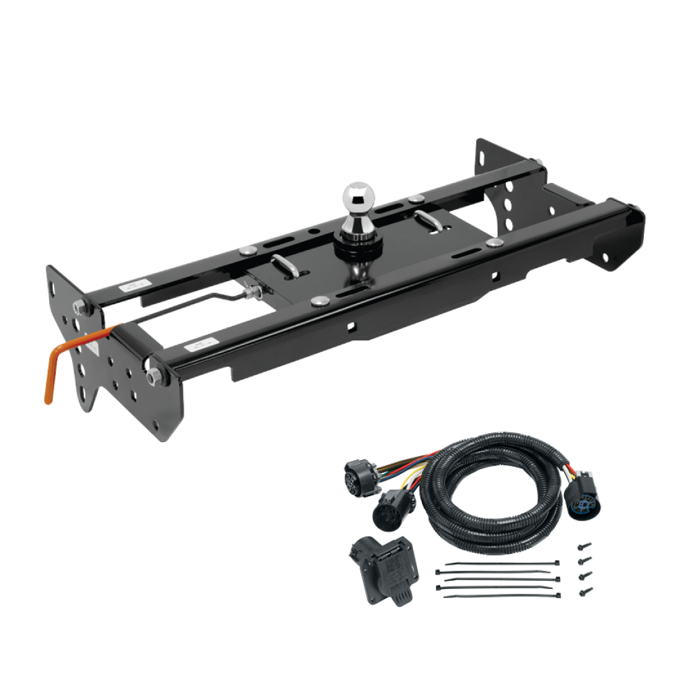 For 1999-2016 Ford F-250 Super Duty Hide-A-Goose Underbed Gooseneck Hitch System + 7-Way In-Bed Wiring (Excludes: Cab & Chassis, w/o Factory Puck System Models) By Draw-Tite For 1999-2016 Ford F-250 Super Duty Hide-A-Goose Underbed Gooseneck Hitch System + 7-Way In-Bed Wiring (Excludes: Cab & Chassis, w/o Factory Puck System Models) By Draw-Tite