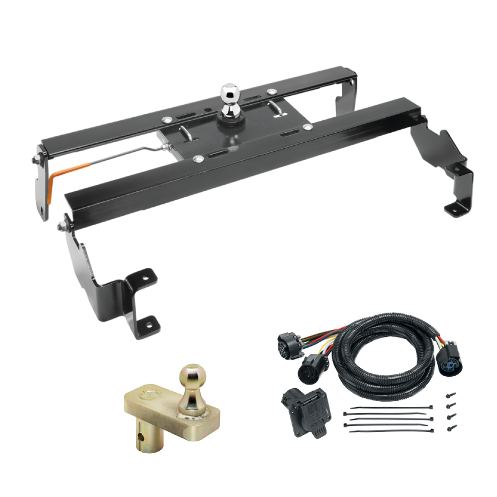 For 2019-2024 RAM 1500 Classic Hide-A-Goose Underbed Gooseneck Hitch System + 7-Way In-Bed Wiring + 5" Offset Gooseneck Ball (Excludes: w/Air Suspension, w/o Factory Puck System Models) By Draw-Tite For 2019-2024 RAM 1500 Classic Hide-A-Goose Underbed Gooseneck Hitch System + 7-Way In-Bed Wiring + 5" Offset Gooseneck Ball (Excludes: w/Air Suspension, w/o Factory Puck System Models) By Draw-Tite