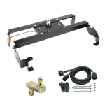 For 2019-2024 RAM 1500 Classic Hide-A-Goose Underbed Gooseneck Hitch System + 7-Way In-Bed Wiring + 5" Offset Gooseneck Ball (Excludes: w/Air Suspension, w/o Factory Puck System Models) By Draw-Tite For 2019-2024 RAM 1500 Classic Hide-A-Goose Underbed Gooseneck Hitch System + 7-Way In-Bed Wiring + 5" Offset Gooseneck Ball (Excludes: w/Air Suspension, w/o Factory Puck System Models) By Draw-Tite