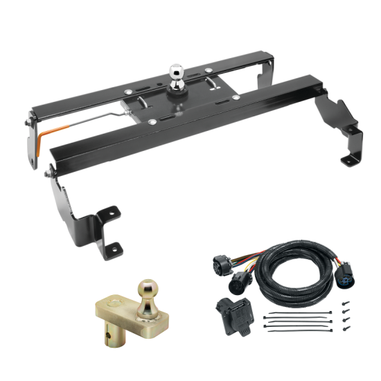 For 2019-2024 RAM 1500 Classic Hide-A-Goose Underbed Gooseneck Hitch System + 7-Way In-Bed Wiring + 5" Offset Gooseneck Ball (Excludes: w/Air Suspension, w/o Factory Puck System Models) By Draw-Tite For 2019-2024 RAM 1500 Classic Hide-A-Goose Underbed Gooseneck Hitch System + 7-Way In-Bed Wiring + 5" Offset Gooseneck Ball (Excludes: w/Air Suspension, w/o Factory Puck System Models) By Draw-Tite