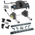 Reese Dual Jaw 20K 5th Wheel Hitch Fifth Wheel Round Tube Slider Unit Base Rail Kit Brakets and HardwareAdaptor Bracket 58405 4 Pins and 4 Clips 30118 50024 30035 58405 Reese Reese Dual Jaw 20K Fifth Wheel Trailer Hitch Round Tube Slider and Rails 2004-2 Reese Dual Jaw 20K Fifth Wheel Trailer Hitch w/ Round Tube Slider and Rails For 2004-2015 Nissan Titan Truck Base Rail Kit 5th Wheel Brackets Hardware