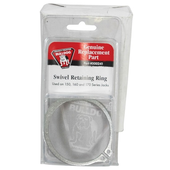 500241 BULLDOG Trailer Jack Accessory Swivel Retaining Ring 800-5000 lbs. Jacks Trailer Jack Retaining Ring