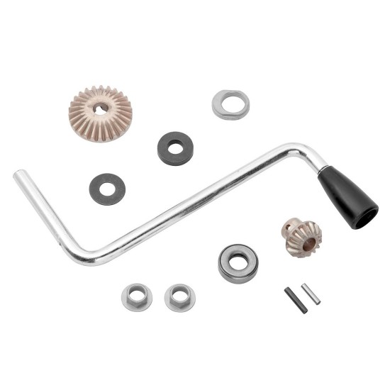 800144 BULLDOG Trailer Jack Replacement Part Handle Gear & Bushing Kit 800144 Trailer Jack Replacement Part, Handle, Gear & Bushing Kit