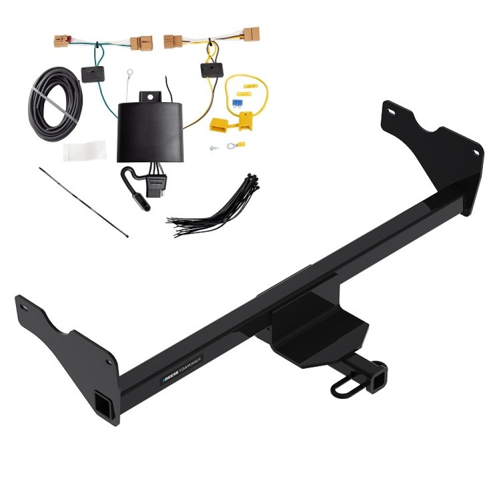 Custom Fit Trailer Hitch Wiring Harness (Plug & Play) Installation Hardware Installation Instructions 06188 118811 Reese Towpower Trailer Hitch Wiring 18-23 Volkswagen Tiguan Class 2 1-1/4" Tow Receiver Reese Tekonsha 18 19 20 21 22 23 2018 2019 Trailer Hitch w/ Wiring For 18-23 Volkswagen Tiguan Class 2 1-1/4" Tow Receiver Reese Tekonsha