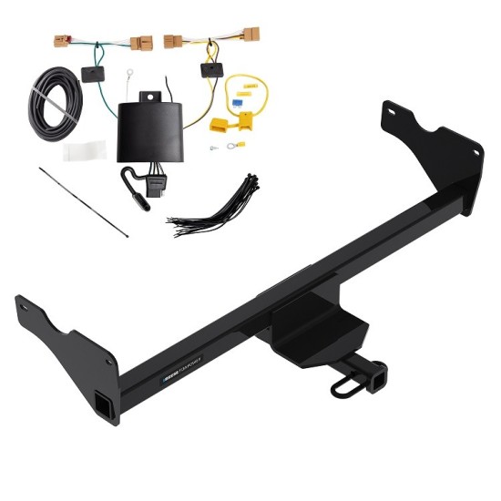 Custom Fit Trailer Hitch Wiring Harness (Plug & Play) Installation Hardware Installation Instructions 06188 118811 Reese Towpower Trailer Hitch Wiring 18-23 Volkswagen Tiguan Class 2 1-1/4" Tow Receiver Reese Tekonsha 18 19 20 21 22 23 2018 2019 Trailer Hitch w/ Wiring For 18-23 Volkswagen Tiguan Class 2 1-1/4" Tow Receiver Reese Tekonsha