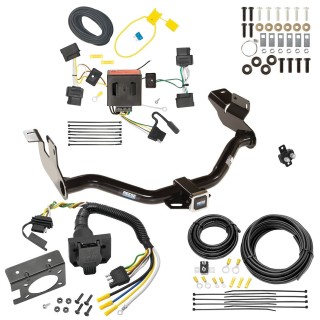 Custom Fit Trailer Hitch Wiring Harness (Plug & Play) Trailer Connector Adapter Brake Control Wiring Kit Circuit Breaker Installation Hardware Installation Instructions 44680 85343 20506 7012a 118551 Reese Towpower Trailer Hitch 7-Way RV Wiring 08-12 Trailer Hitch w/ 7-Way RV Wiring For 08-12 Ford Escape 08-11 Mazda Tribute 05-11 Mercury Mariner Class 3 2" Receiver All Models Reese