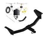 Trailer Hitch w/ Wiring For 19-24 Mazda 3 Sedan Class I 1-1/4" Tow Receiver Reese Tekonsha