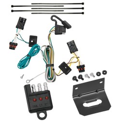 Reese Trailer Wiring and Bracket w/ Light Tester For 14-21 Mitsubishi Outlander 11-12 Toyota Avalon 10-11 Camry 07-11 Camry Hybrid 09-16 Venza Plug & Play 4-Flat Harness