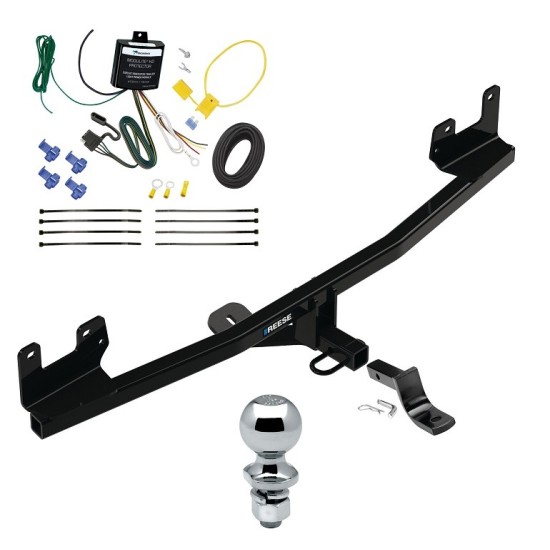 Custom Fit Trailer Hitch Draw-Bar w/ Pin/Clip Wiring Harness (Requires Splicing) 2” Chrome Ball Installation Hardware Installation Instructions 78297 3593 119148 63820 Reese Towpower Trailer Tow Hitch 2020 KIA Rio 5 Dr. Complete Package Wiring Draw Bar a Reese Trailer Tow Hitch For 2020 KIA Rio 5 Dr. Complete Package w/ Wiring Draw Bar and 2" Ball