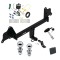 Reese Trailer Tow Hitch For 17-19 Tesla 3 Deluxe Package Wiring 2" and 1-7/8" Ball and Lock