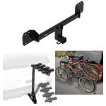 Custom Fit Trailer Hitch 4 Bike Carrier Installation Hardware Installation Instructions 84245 63124 Reese Towpower Trailer Hitch 4 Bike Rack 19-23 Volvo XC40 All Styles Approved Recreational Offroad Use Carrier Adult Woman or Child Bicycles Foldable 19 2 Trailer Hitch w/ 4 Bike Rack For 19-23 Volvo XC40 All Styles Approved for Recreational & Offroad Use Carrier for Adult Woman or Child Bicycles Foldable