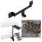 Trailer Hitch w/ 4 Bike Rack For 19-23 Volvo XC40 All Styles Approved for Recreational & Offroad Use Carrier for Adult Woman or Child Bicycles Foldable