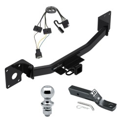Reese Trailer Tow Hitch For 19-24 Cadillac XT4 2" Receiver Complete Package w/ Wiring and 1-7/8" Ball