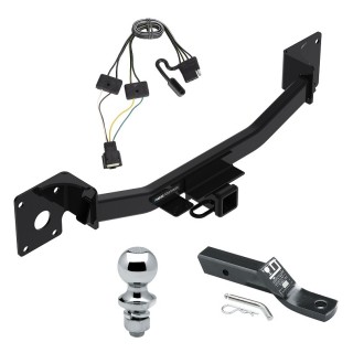 Custom Fit Trailer Hitch Wiring Harness (Plug & Play) 2" Drop Ball-Mount w/ Pin/Clip 1-7/8" Chrome Ball Installation Hardware Installation Instructions 84266 118795 23 63816 Reese Towpower Trailer Tow Hitch 19-23 Cadillac XT4 2" Receive Reese Trailer Tow Hitch For 19-24 Cadillac XT4 2" Receiver Complete Package w/ Wiring and 1-7/8" Ball