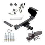 Custom Fit Trailer Hitch Wiring Harness (Plug & Play) 2" Drop Ball-Mount w/ Pin/Clip 2" Chrome Ball Installation Hardware Installation Instructions 84419 118285 21536 Reese Towpower Trailer Tow Hitch 18-23 GMC Terrain Except Diesel with Tow Reese Trailer Tow Hitch For 18-24 GMC Terrain Except Diesel with Tow Prep Package Complete Package w/ Wiring and 2" Ball