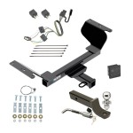Custom Fit Trailer Hitch Wiring Harness (Plug & Play) 2" Drop Ball-Mount w/ Locking Pin/Clip 2" Chrome Ball Rubber Hitch Plug Cover Installation Hardware Installation Instructions 84419 118285 7005111 7010 Reese Towpower Trailer Tow Hitch 18 Reese Trailer Tow Hitch For 18-24 GMC Terrain Except Diesel with Tow Prep Package Deluxe Package Wiring 2" Ball Mount and Lock