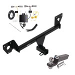 Custom Fit Trailer Hitch Wiring Harness (Plug & Play) 2" Drop Ball-Mount w/ Pin/Clip 2" Chrome Ball Installation Hardware Installation Instructions 84585 118825 21536 Reese Towpower Trailer Tow Hitch 21-23 Chevrolet Trailblazer Except w/LED Reese Trailer Tow Hitch For 21-25 Chevrolet Trailblazer Except w/LED Taillights Complete Package w/ Wiring and 2" Ball