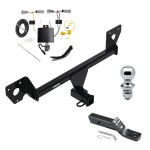 Custom Fit Trailer Hitch Wiring Harness (Plug & Play) 2" Drop Ball-Mount w/ Pin/Clip 1-7/8" Chrome Ball Installation Hardware Installation Instructions 84585 118825 23 63816 Reese Towpower Trailer Tow Hitch 21-23 Chevrolet Trailblazer Exce Reese Trailer Tow Hitch For 21-25 Chevrolet Trailblazer Except w/LED Taillights Class 3 2" Receiver Complete Package w/ Wiring and 1-7/8" Ball