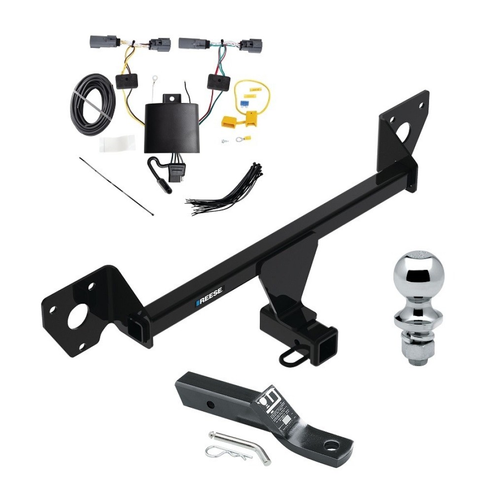 Custom Fit Trailer Hitch Wiring Harness (Plug & Play) 2" Drop Ball-Mount w/ Pin/Clip 1-7/8" Chrome Ball Installation Hardware Installation Instructions 84585 118829 23 63816 Reese Towpower Trailer Tow Hitch 20-23 Buick Encore GX Class 3 2&a Reese Trailer Tow Hitch For 20-24 Buick Encore GX Class 3 2" Receiver Complete Package w/ Wiring and 1-7/8" Ball