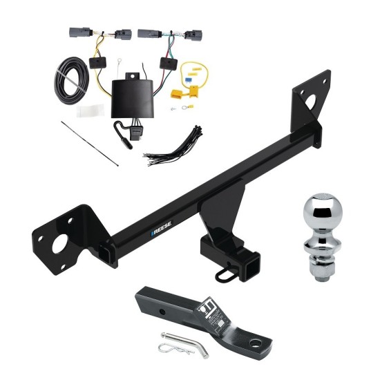 Custom Fit Trailer Hitch Wiring Harness (Plug & Play) 2" Drop Ball-Mount w/ Pin/Clip 1-7/8" Chrome Ball Installation Hardware Installation Instructions 84585 118829 23 63816 Reese Towpower Trailer Tow Hitch 20-23 Buick Encore GX Class 3 2&a Reese Trailer Tow Hitch For 20-24 Buick Encore GX Class 3 2" Receiver Complete Package w/ Wiring and 1-7/8" Ball