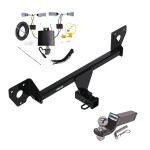 Custom Fit Trailer Hitch Wiring Harness (Plug & Play) 2" Drop Ball-Mount w/ Pin/Clip 2" Chrome Ball Installation Hardware Installation Instructions 84585 118846 21536 Reese Towpower Trailer Tow Hitch 21-23 Chevy Trailblazer w/LED Taillights Reese Trailer Tow Hitch For 21-25 Chevy Trailblazer w/LED Taillights Complete Package w/ Wiring and 2" Ball