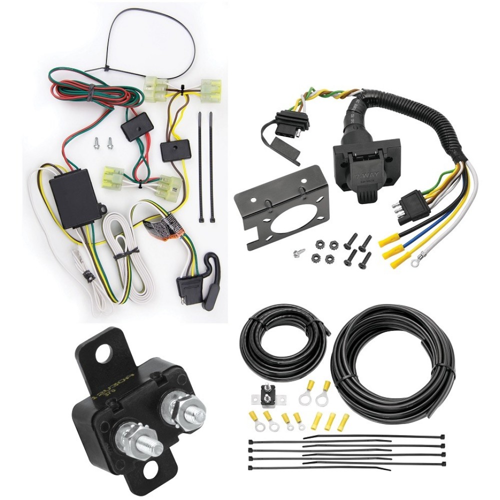 85250 85343 20506 7012A Reese Towpower Trailer Hitch 7 Way RV Wiring Kit 89-95 Toyota Pickup 95-04 Toyota Tacoma Plug Prong Pin Brake Control Ready 89 90 91 92 93 94 95 96 97 98 99 00 01 02 03 04 1989 1990 1991 1992 1993 1994 1995 1996 1997 1998 1999 2000 Trailer Hitch 7 Way RV Wiring Kit For 89-95 Toyota Pickup 95-04 Toyota Tacoma Plug Prong Pin Brake Control Ready