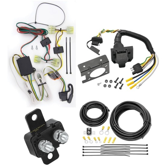 85250 85343 20506 7012A Reese Towpower Trailer Hitch 7 Way RV Wiring Kit 89-95 Toyota Pickup 95-04 Toyota Tacoma Plug Prong Pin Brake Control Ready 89 90 91 92 93 94 95 96 97 98 99 00 01 02 03 04 1989 1990 1991 1992 1993 1994 1995 1996 1997 1998 1999 2000 Trailer Hitch 7 Way RV Wiring Kit For 89-95 Toyota Pickup 95-04 Toyota Tacoma Plug Prong Pin Brake Control Ready