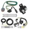 Trailer Hitch 7 Way RV Wiring Kit For 05-23 Nissan Frontier 05-07 Pathfinder 05-15 Xterra 09-12 Suzuki Equator Plug Prong Pin Brake Control Ready