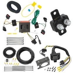 Trailer Hitch 7 Way RV Wiring Kit For 08-10 Chrysler Town & Country Dodge Grand Caravan 08-12 Caliber 11-13 Durango 08-17 Jeep Patriot Plug Prong Pin Brake Control Ready Trailer Hitch 7 Way RV Wiring Kit For 08-10 Chrysler Town & Country Dodge Grand Caravan 08-12 Caliber 11-13 Durango 08-17 Jeep Patriot Plug Prong Pin Brake Control Ready