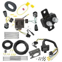 Trailer Hitch 7 Way RV Wiring Kit For 11-16 Chrysler Town & Country 11-20 Dodge Grand Caravan 12-15 RAM C/V Plug Prong Pin Brake Control Ready Trailer Hitch 7 Way RV Wiring Kit For 11-16 Chrysler Town & Country 11-20 Dodge Grand Caravan 12-15 RAM C/V Plug Prong Pin Brake Control Ready