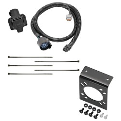 7-Way RV Trailer Wiring Harness w/ Mounting Bracket For 05-21 Nissan Frontier 05-12 Pathfinder 05-15 Xterra 09-12 Suzuki Equator 7-Way RV Trailer Wiring Harness w/ Mounting Bracket For 05-21 Nissan Frontier 05-12 Pathfinder 05-15 Xterra 09-12 Suzuki Equator